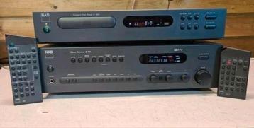 Nad receiver c-740 + cd speler c-541i + remotes beschikbaar voor biedingen