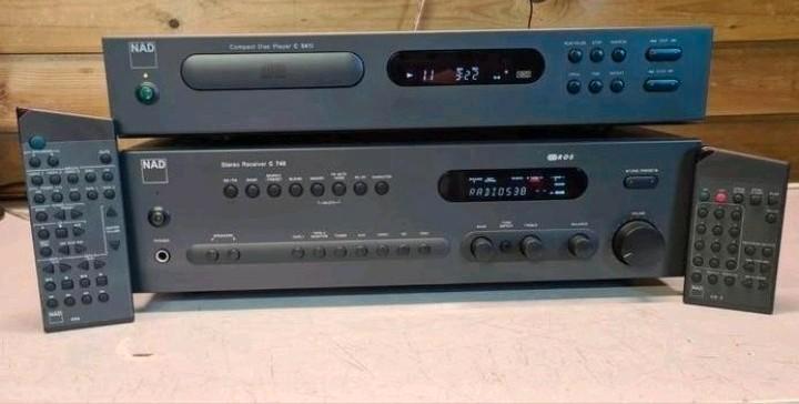 Nad receiver c-740 + cd speler c-541i + remotes, Audio, Tv en Foto, Stereo-sets, Gebruikt, Cd-speler, Overige merken, Ophalen of Verzenden