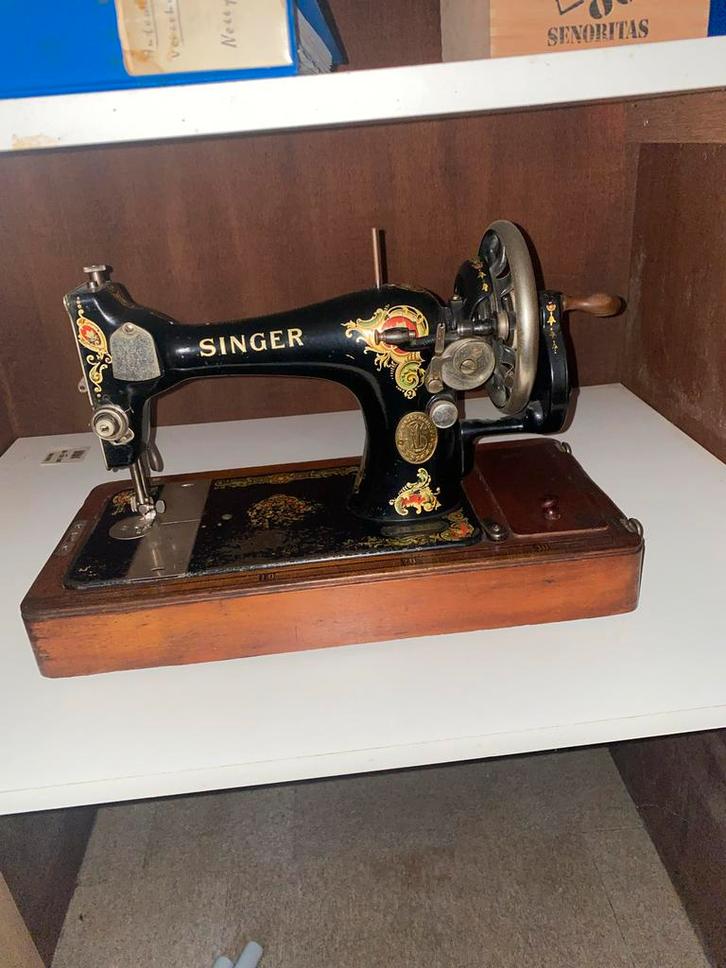 Antieke Singer Naaimachine, Antiek en Kunst, Antiek | Naaimachines, Ophalen of Verzenden
