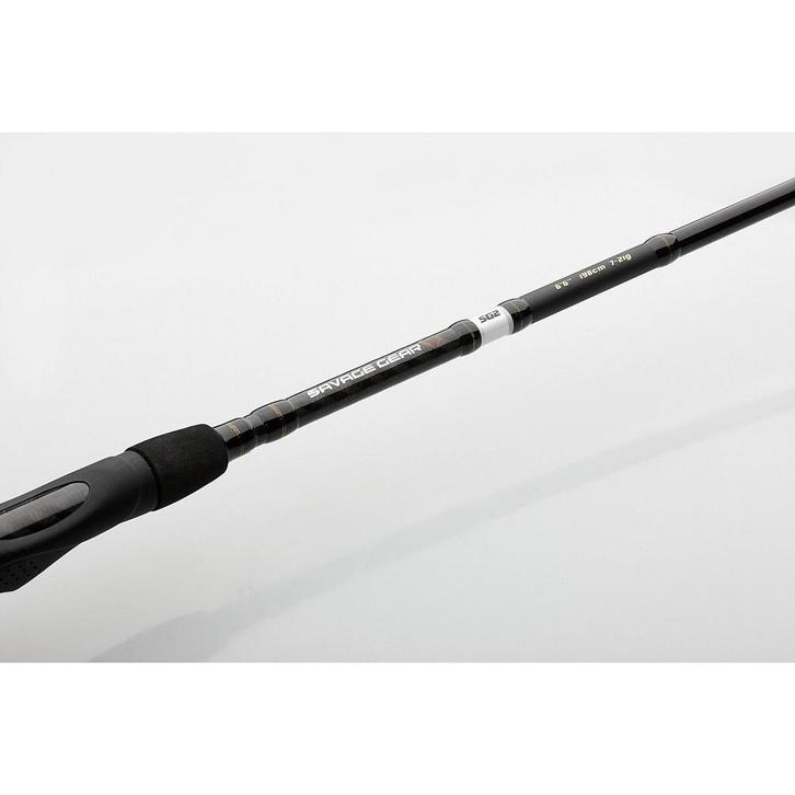 Nieuwe: Savage Gear SG2 Vertical Specialist BC 1.98m 20-35gr, Watersport en Boten, Hengelsport | Roofvissen, Nieuw, Werphengel