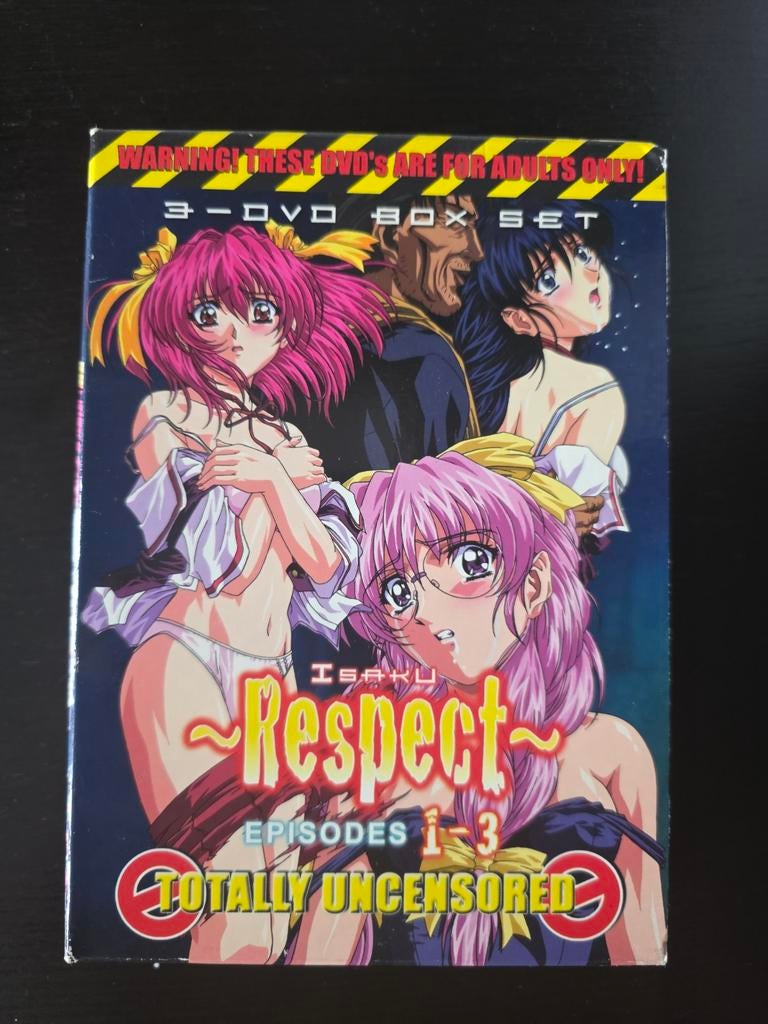 Hentai DVD Boxset - Isaku Respect, Ophalen of Verzenden