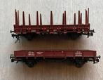 Marklin 2x wagonnetjes, Hobby en Vrije tijd, Wisselstroom, Gebruikt, Wagon, Ophalen of Verzenden