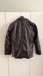 Leren pak heren maat L, Maat 52/54 (L), Onbekend, Zwart, Ophalen of Verzenden