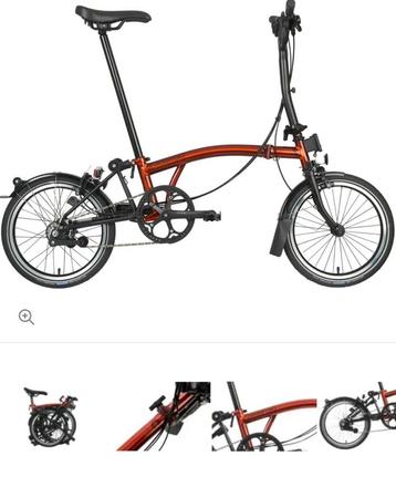 Brompton c line 2 speed orange factuur aanwezig beschikbaar voor biedingen