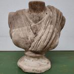 Vintage mooi verweerde buste van Griekse van vrouw, Ophalen of Verzenden, Gebruikt, Mens