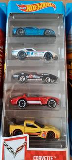 Corvette set Hotwheels 5-pack, Hobby en Vrije tijd, Modelauto's | Overige schalen, Nieuw, Corvette set, Ophalen of Verzenden, Auto