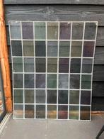 Glas in lood raam, 815x985mm, Antiek en Kunst, Ophalen