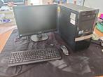HP DX2400 Minitower met 19inch Philips monitor 30-11, Ophalen, Zo goed als nieuw