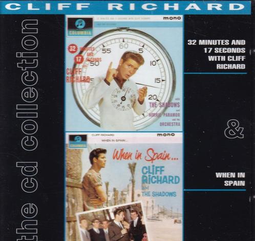 Te koop dubbelcd cliff richard (32 minutes and 17 sec with, Cd's en Dvd's, Cd's | Pop, 1960 tot 1980, Ophalen of Verzenden
