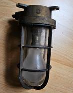 Industriële Putslamp scheepslamp messing industria Rotterdam, Watersport en Boten, Ophalen of Verzenden, Gebruikt, Motor en Techniek