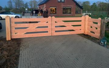 Dubbele poort douglas 4 meter hekwerk hek beschikbaar voor biedingen