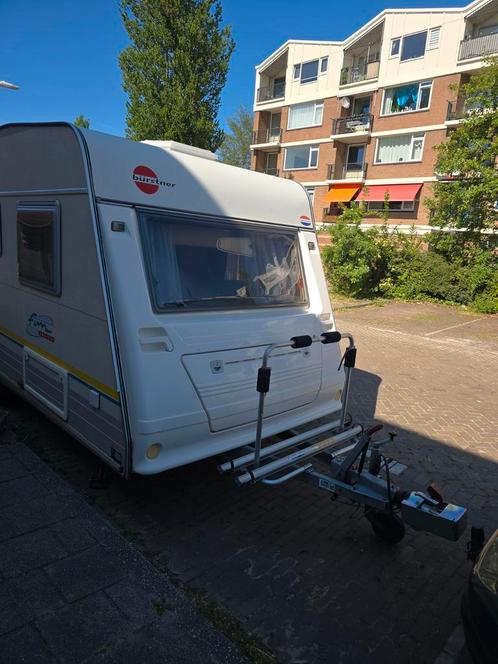 5 persoons caravan burstner fun 435TK, Caravans en Kamperen, Caravans, Particulier, tot en met 5, 750 - 1000 kg, Rondzit, Bürstner