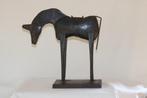 Metalen paard, stoere stijl, Antiek en Kunst, Curiosa en Brocante, Ophalen of Verzenden