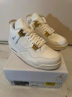 Jordan 4 Retro Metallic Gold - Nieuw & Ongedragen, Ophalen of Verzenden, Nieuw, Wit, Sneakers of Gympen