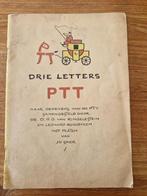 Brochure PTT Jo Spier e.a., Ophalen, Gelezen, Schilder- en Tekenkunst