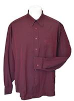 Hugo, Hugo Boss overhemd, bordeaux, Mt. XL, Ophalen of Verzenden, Zo goed als nieuw, Hugo Boss, Halswijdte 43/44 (XL)