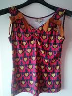 Lindy Bop super leuke top / maat M, Kleding | Dames, Maat 38/40 (M), Verzenden, Zo goed als nieuw, Korte mouw