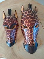 Giraf maskers Zuid-Afrika, Antiek en Kunst, Ophalen of Verzenden