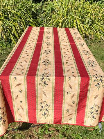 Mediterraans Tafelkleed - Olijven - 300x148cm beschikbaar voor biedingen