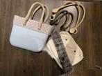 O bag set - blauw met accessoires, Ophalen of Verzenden, Zo goed als nieuw, Blauw, Handtas