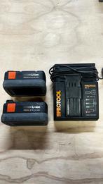 Protool (Festool) accu’s + lader, Ophalen of Verzenden, Zo goed als nieuw