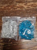 Kralen Transparant/ Blauw, Hobby en Vrije tijd, Kralen en Sieraden maken, Ophalen of Verzenden, Nieuw, Kraal