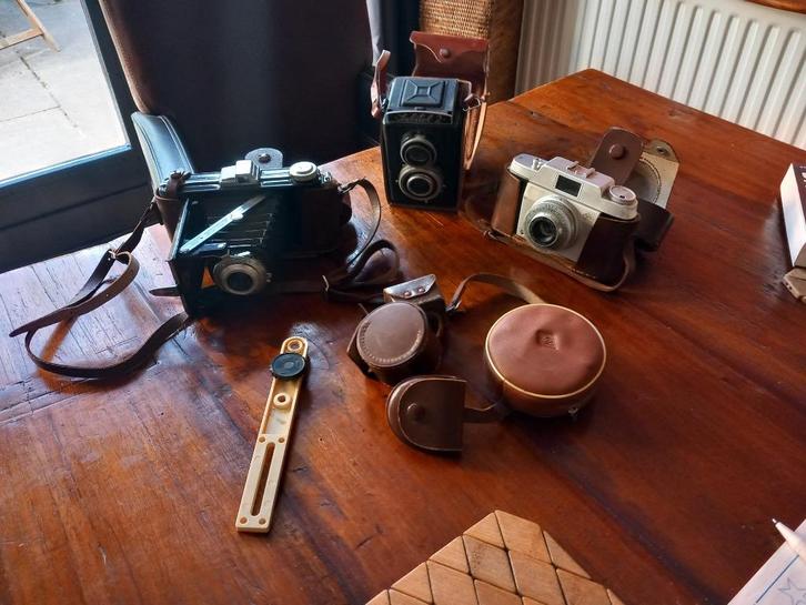 Agfa Billy I, Agfa Silette-L en Lubitel 2., Verzamelen, Fotografica en Filmapparatuur, Fototoestel, 1940 tot 1960, Ophalen of Verzenden