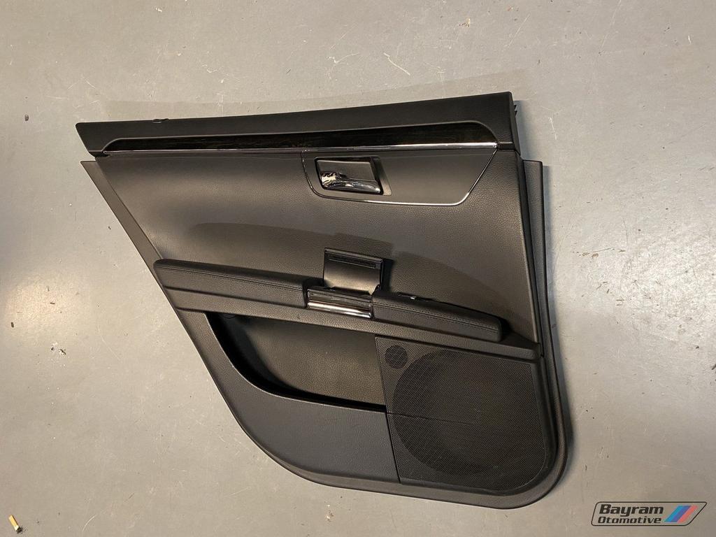 Mercedes W221 deurpaneel linksachter lhd S-klasse leder zwar, Auto-onderdelen, Interieur en Bekleding, Ophalen of Verzenden, Gebruikt
