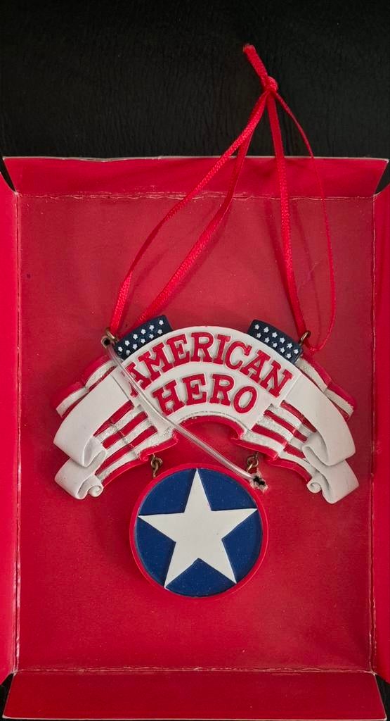 Captain America / Marvel / Kurt Adler kerst ornament, Diversen, Kerst, Nieuw, Ophalen of Verzenden