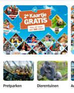 2de Kaartje gratis, dagje uit zegels, AH, pretpark, musea, Eén persoon, Kortingsbon, Overige typen