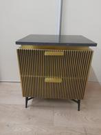 nachtkastje 2 laden model Ironville van Richmond Interiors, Ophalen, Minder dan 45 cm, Nieuw, Richmond