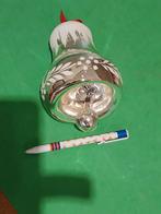 Grote Vintage Glazen Kerst Bel, Ophalen of Verzenden, Zo goed als nieuw