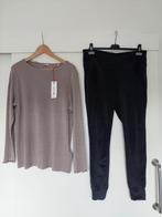 kerst broek velours esmara + tuniek street one maat 44, Zwart, Nieuw, Ophalen of Verzenden, Lang