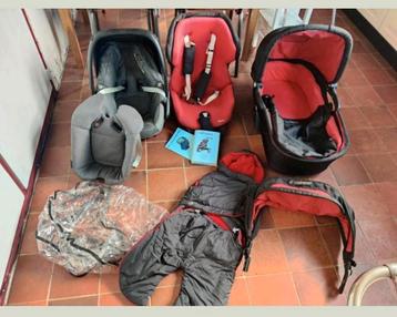 Maxicosi kinderwagen Mura Pram Body rood baby kind reiswieg beschikbaar voor biedingen