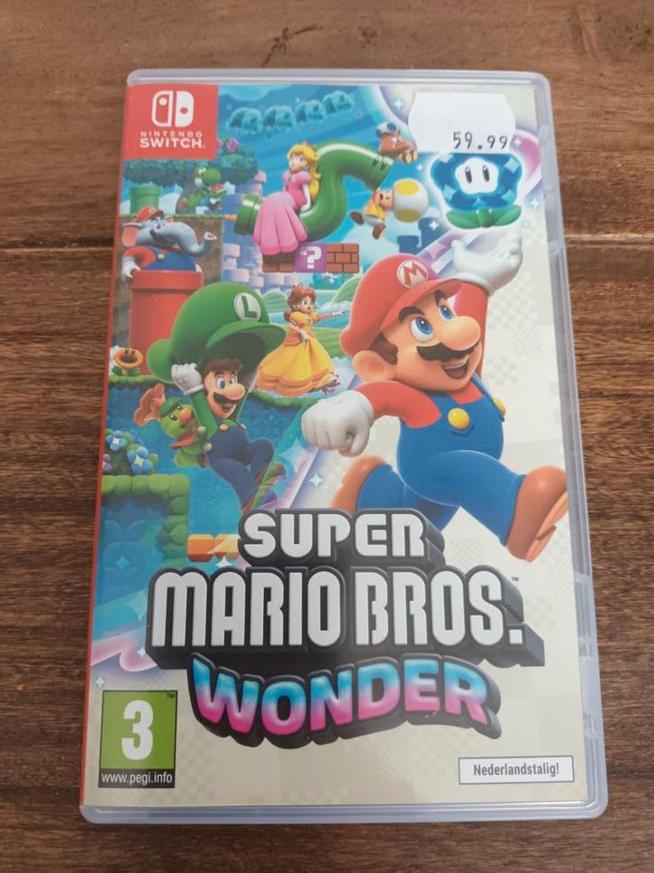 Super Mario Bros. Wonder - Nintendo Switch, Spelcomputers en Games, Games | Nintendo Switch, Ophalen of Verzenden
