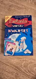 Fantasia Weetjes Kwartet - Geronimo Stilton, Drie of vier spelers, Ophalen of Verzenden, Zo goed als nieuw, Identity Games