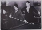 Laurel and Hardy pool reclamebord van metaal wandbord deco, Info@deconoord.nl, Deco Noord, Nieuw, Ophalen of Verzenden