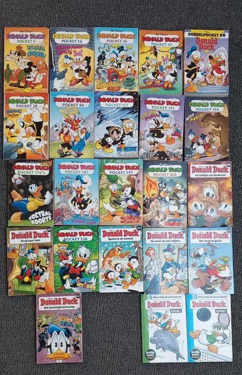 Donald Duck pocket (23 stuks), Boeken, Stripboeken, Gelezen, Meerdere stripboeken, Ophalen of Verzenden