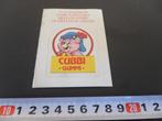 sticker strip gummi beren cubbi - mellona honing, Verzamelen, Ophalen, Zo goed als nieuw, Bedrijf of Vereniging
