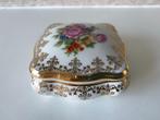 Porcelaine de Limoges porseleinen schaaltje met deksel, Ophalen of Verzenden