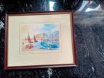 Mooie aquarel van de Britse schilder David Jory 1988, Antiek en Kunst, Ophalen of Verzenden