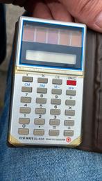 Sharp elsi mate EL-826 solar mini rekenmachine, Diversen, Rekenmachines, Ophalen of Verzenden