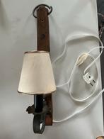Vintage Wandschemerlampje, Ophalen, Gebruikt, Hout