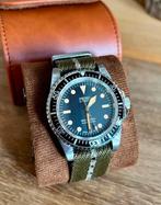 Submariner zwarte wijzerplaat, Seiko, Staal, Polshorloge, Nieuw