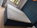 Avek Simmer boxspring 180x210 incl nieuw matras & topper, Huis en Inrichting, Ophalen, Blauw, 210 cm, Tweepersoons