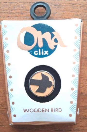 Ona Clix Houten Vogel - Nieuw in Verpakking beschikbaar voor biedingen