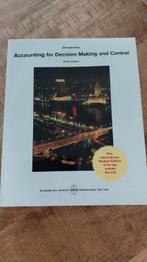 Accounting for decision making and control, Boeken, Ophalen of Verzenden