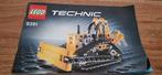 Lego technic 9391 bulldozer kraan met rupsbanden, Kinderen en Baby's, Speelgoed | Duplo en Lego, Ophalen of Verzenden, Zo goed als nieuw