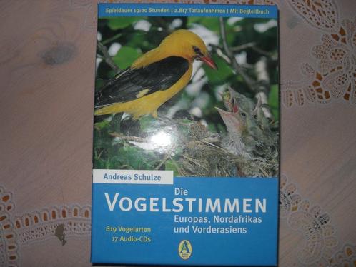 CD BOX DIE VOGELSTIMMEN EUROPAS,NORDAFRIKAS u.VORDERASIENS., Cd's en Dvd's, Cd's | Overige Cd's, Zo goed als nieuw, Boxset, Ophalen of Verzenden