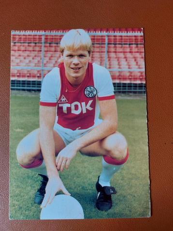 ajax spelerskaart ronald koeman  beschikbaar voor biedingen